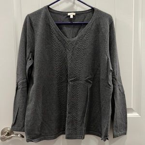 Talbots V Neck Sweater 2X